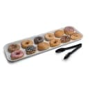 Carlisle Rectangular Market Tray - 30" x 12 7/16", Pearl White (1230FMT301) thumbnail 6