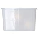 Carlisle 2 qt Square Food Storage Container - White (153202) thumbnail 2