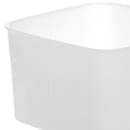 Carlisle 2 qt Square Food Storage Container - White (153202) thumbnail 4