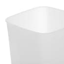 Carlisle 6 qt Square Food Storage Container - White (155602) thumbnail 4
