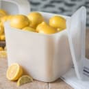 Carlisle 6 qt Square Food Storage Container - White (155602) thumbnail 5