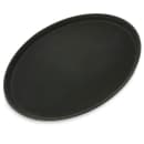 Carlisle 16" Round Serving Tray - Fiberglass, Black (1600GR2004) thumbnail 2