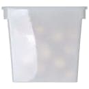 Carlisle 18 qt Square Food Storage Container - White (162902) thumbnail 2