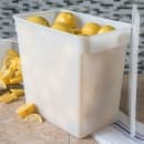 Carlisle 18 qt Square Food Storage Container - White (162902) thumbnail 5