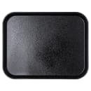 Carlisle Rectangular Griptite™ 2 Serving Tray - 18" x 14", Fiberglass, Black (1814GR2004) thumbnail 2