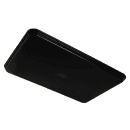 Carlisle Rectangular Griptite™ 2 Serving Tray - 25 3/4" x 18", Fiberglass, Black (1826GR2Q004) thumbnail 4