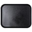 Carlisle Rectangular Griptite™ 2 Serving Tray, Fiberglass, Black (2015GR2004) thumbnail 2