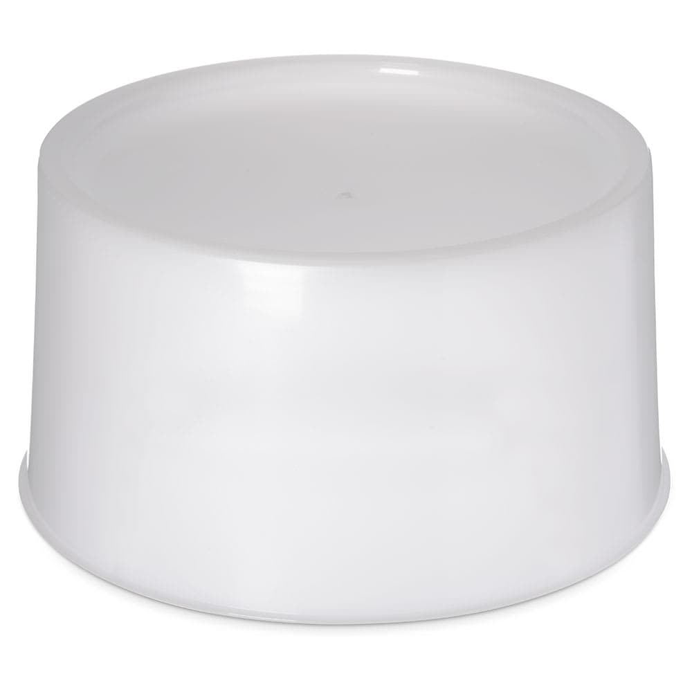 Carlisle 12 1/5" Round Base for 3 & 5 Gallon Beverage Dispensers - Plastic, White (221102)