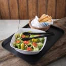 Carlisle Rectangular Griptite™ 2 Serving Tray - 22" x 16", Fiberglass, Black (2216GR2Q004) thumbnail 5