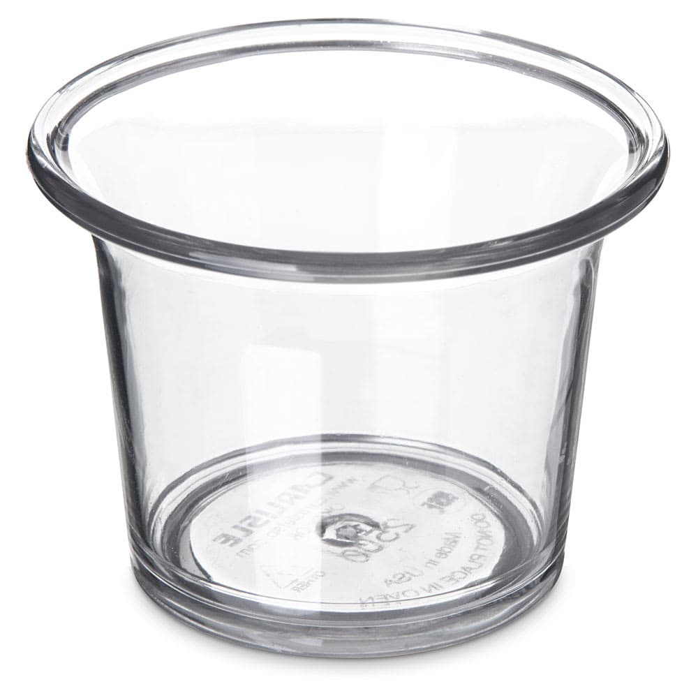 Carlisle 2 1/2 oz Sauce Cup - Clear (250007)