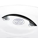 Carlisle 11 5/8" Round Cake Cover - Chrome/Clear (251207) thumbnail 2