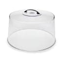 Carlisle 11 5/8" Round Cake Cover - Chrome/Clear (251207) thumbnail 4