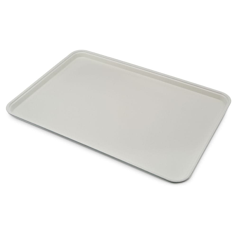 Carlisle Rectangular Glasteel™ Display Bakery Tray, 25 5/8" x 17 7/8" x 1 1/4", White (2618FGQ001)