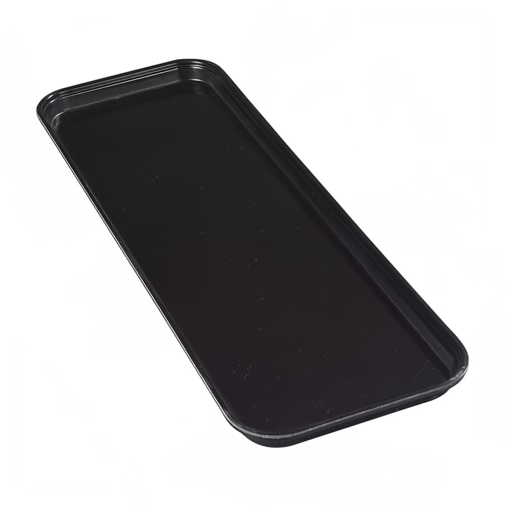 Carlisle Rectangular Market Tray - 25 1/2" x 8 3/4", Ebony (269FMT309)