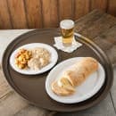 Carlisle Oval Griptite™ 2 Serving Tray - 27" x 22", Fiberglass, Brown (2700GR2076) thumbnail 5