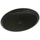 Carlisle Oval Serving Tray - 27 1/16x22 5/16", Fiberglass, Black (2700GR2004) thumbnail 3