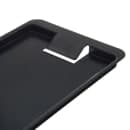 Carlisle Rectangular Check Holder Tip Tray - 7 3/4" x 4 3/8", Black (302003) thumbnail 4