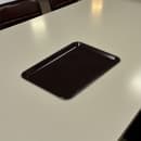 Carlisle Rectangular Standard Tip Tray - 6 1/2" x 4 1/2", Black (302203) thumbnail 2