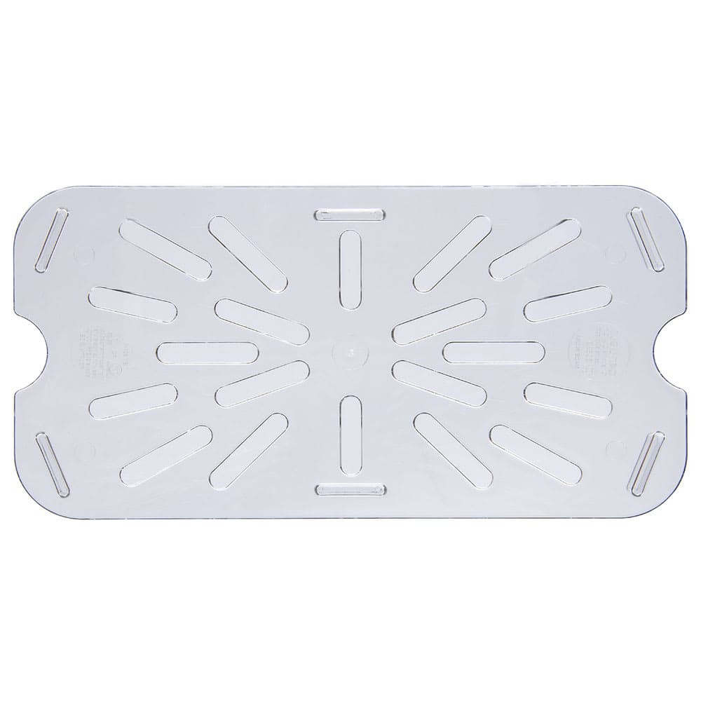 Carlisle 1/4 Size Drain Shelf - Clear (3069507)