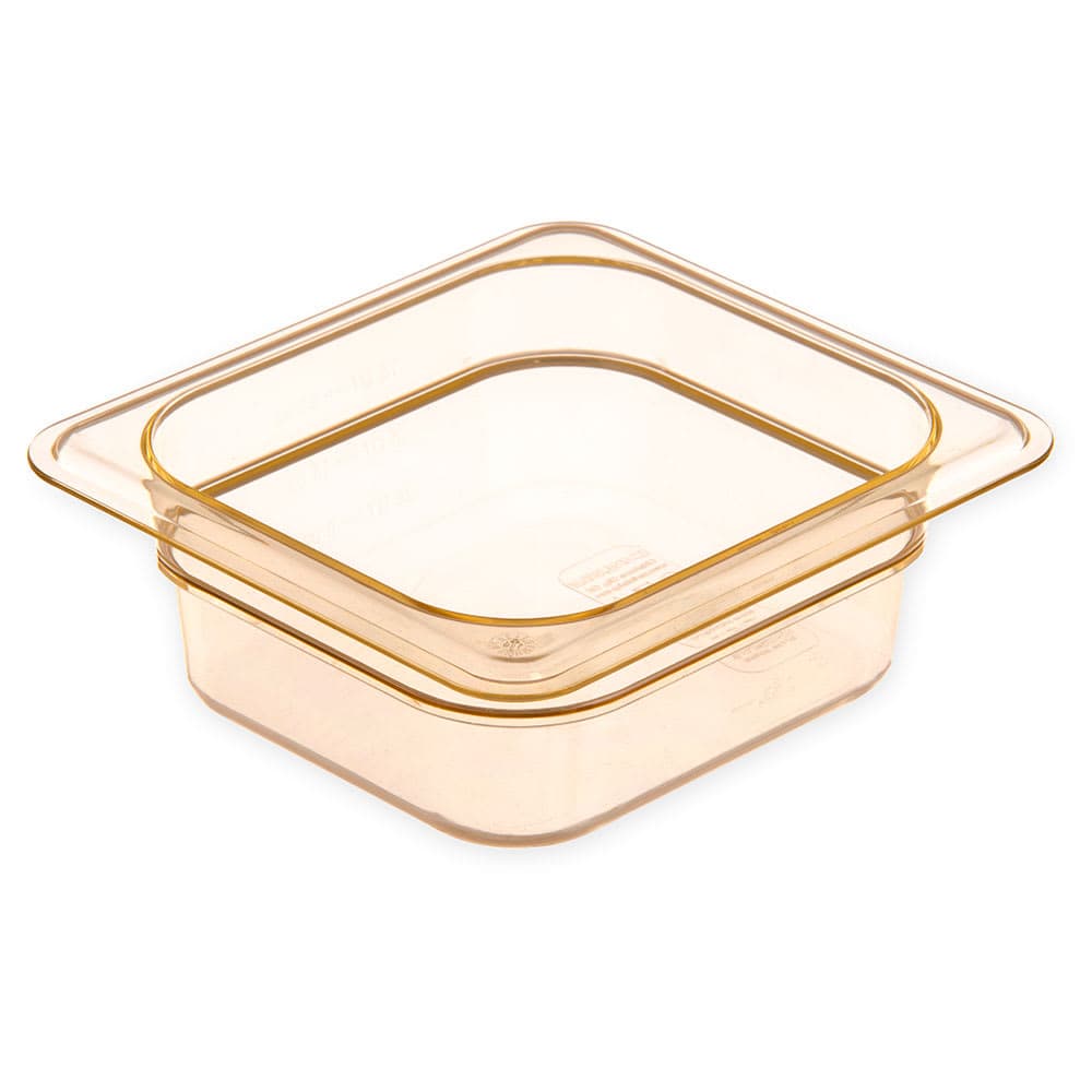 Carlisle 4"D Quarter Size High Temp Food Pan - Stackable (3088113)