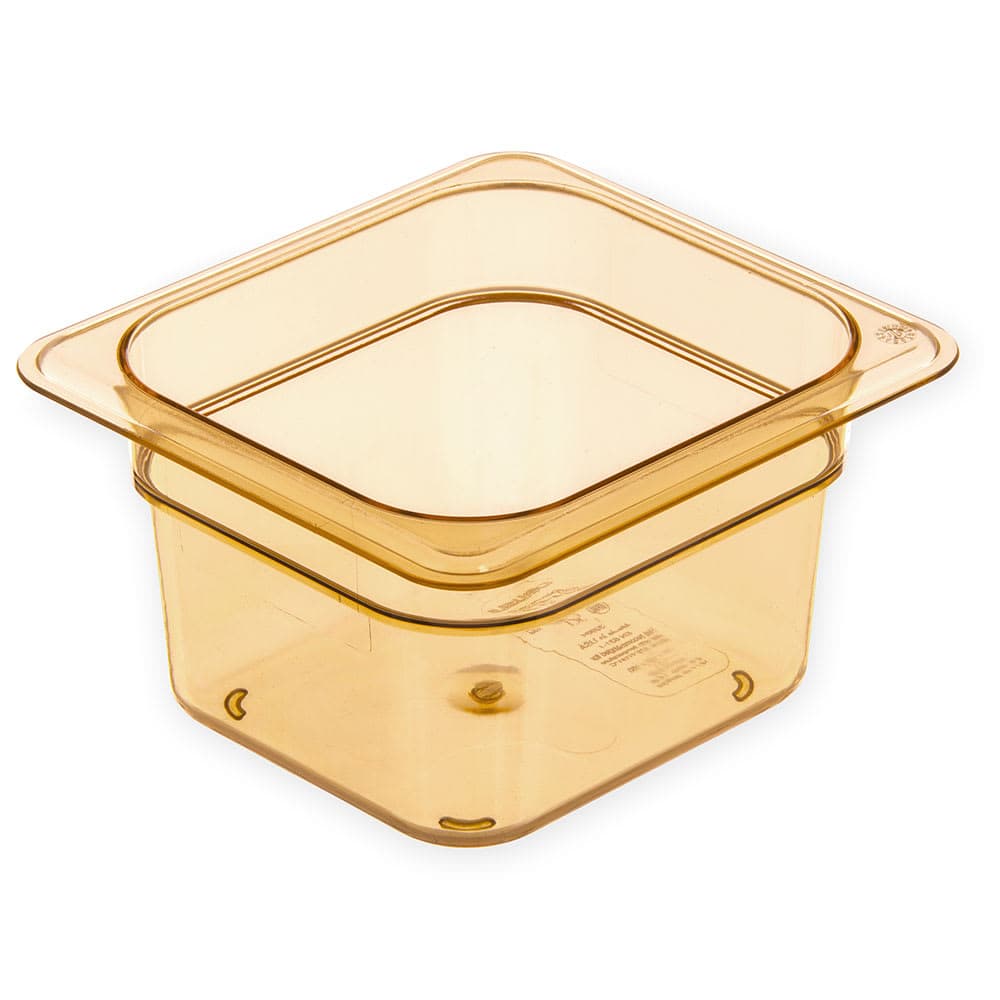 Carlisle 4"D Sixth Size High Temp Food Pan - Stackable (3088413)