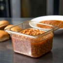 Carlisle 4"D Sixth Size High Temp Food Pan - Stackable (3088413) thumbnail 4