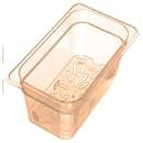 Carlisle 1/4 Size High Heat Drain Shelf - Amber (3089513) thumbnail 3