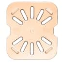 Carlisle 1/6 Size High Heat Drain Shelf - Amber (3089613) thumbnail 2