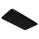 Carlisle Rectangular Griptite™ 2 Serving Tray - 21" x 13", Fiberglass, Black (3253GR2004) thumbnail 4