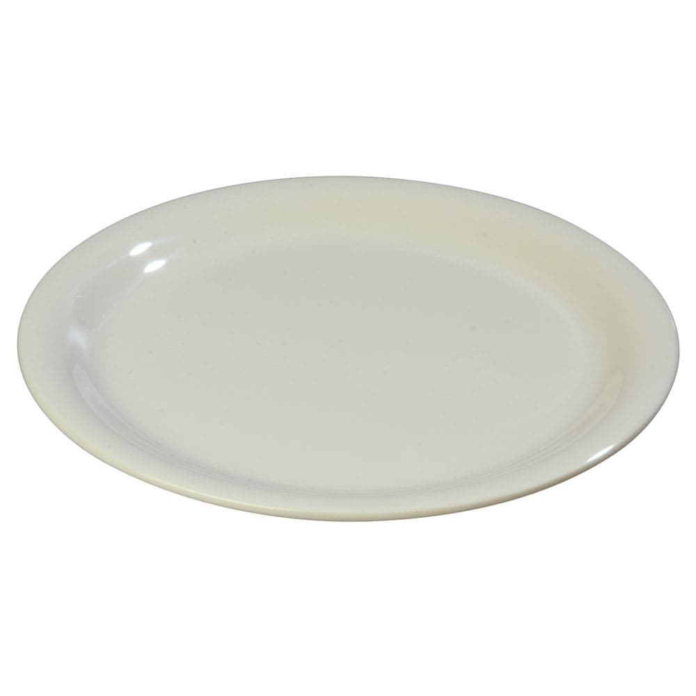 Carlisle 7 1/4" Round Melamine Salad Plate, Bone (3300642)