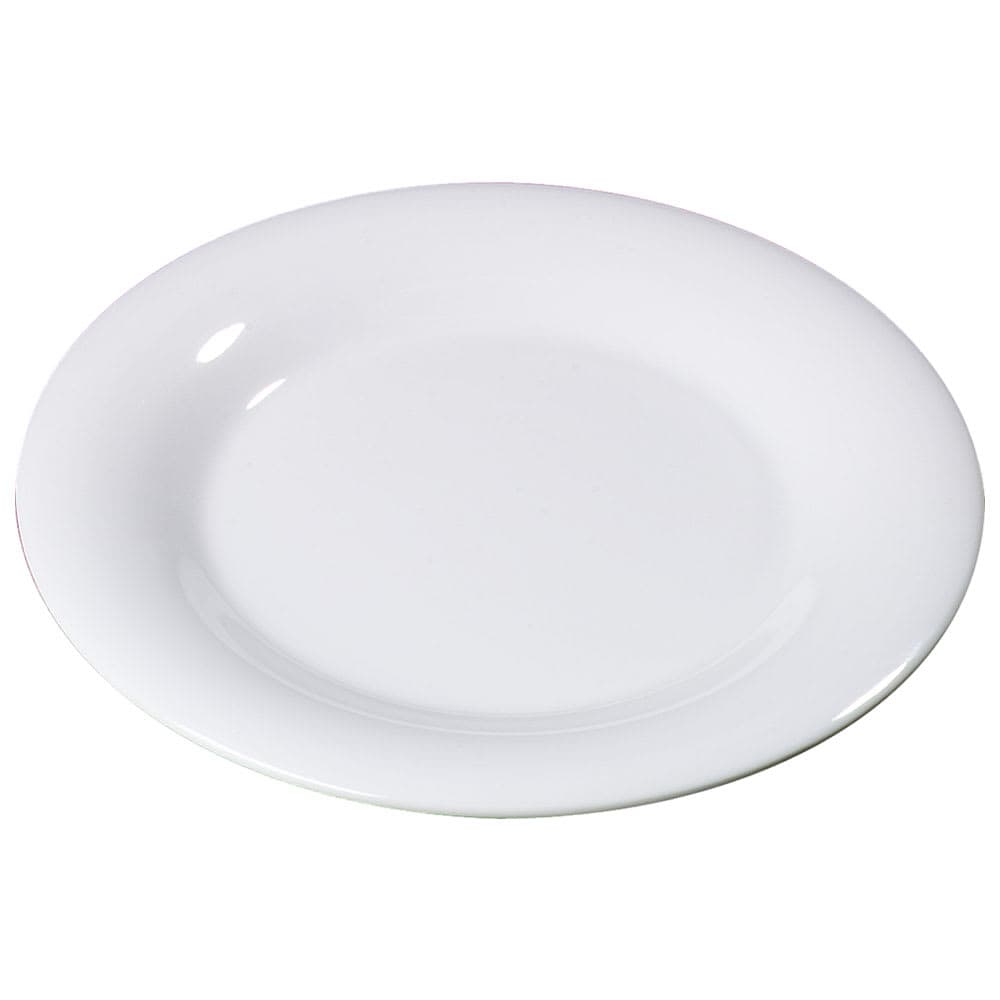 Carlisle 9" Round Melamine Dinner Plate, White (3301202)