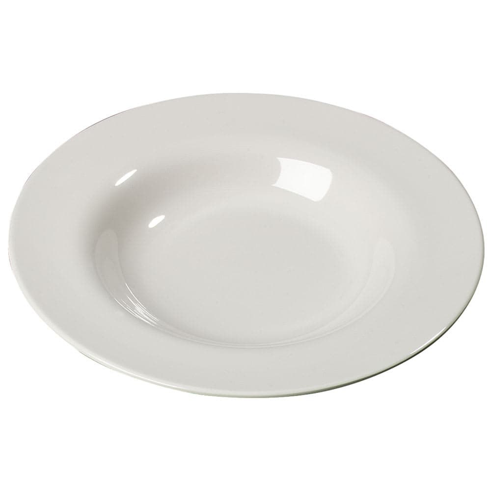 Carlisle 20 oz Round Melamine Salad/Pasta Bowl, Bone (3303042)