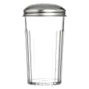 Carlisle 12 oz Cheese Shaker - Stainless/Clear (331907) thumbnail 2