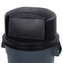 Carlisle Round Dome Trash Can Lid - Plastic, Black (34103403) thumbnail 2