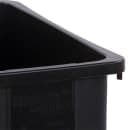 Carlisle 23 gallon Commercial Trash Can - Plastic, Rectangular, Built-in Handles (34202303) thumbnail 3