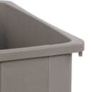 Carlisle 23 gallon Commercial Trash Can - Plastic, Rectangular, Built-in Handles (34202306) thumbnail 3