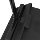 Carlisle 12" Duo-Pan Lobby Dust Pan - Metal Handle, Black (36141003-1) thumbnail 4