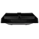 Carlisle 12" Duo-Pan Lobby Dust Pan - Metal Handle, Black (36141003-1) thumbnail 6