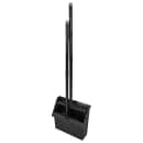 Carlisle 30" Lobby Dust Pan Combo - Broom Handle Clip, Black (36141503) thumbnail 4