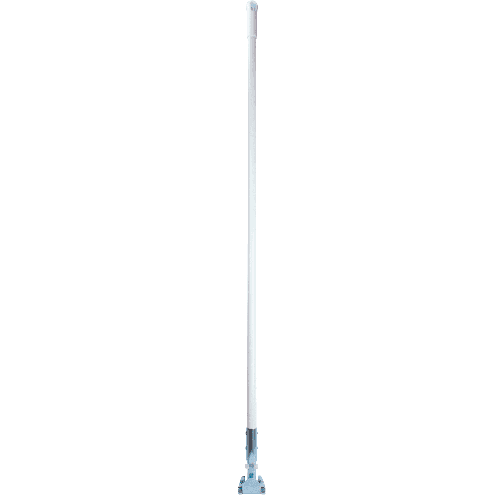 Carlisle 60" Mop Handle w/ Connector, Fiberglass, White (362113EC02)