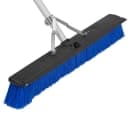 Carlisle 24" Floor Sweep with Handle - Plastic Block, Squeegee, Blue (3621962414) thumbnail 2