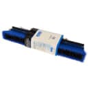 Carlisle 24" Floor Sweep with Handle - Plastic Block, Squeegee, Blue (3621962414) thumbnail 5