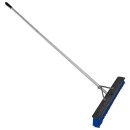 Carlisle 24" Floor Sweep with Handle - Plastic Block, Squeegee, Blue (3621962414) thumbnail 6