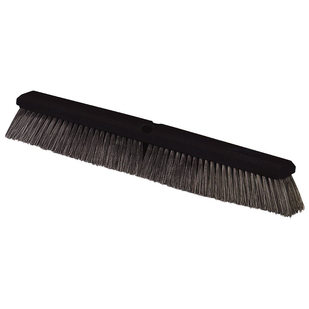 Carlisle 24" Floor Sweep Head - Fine/Medium, Foam Block, Black Poly Bristles (362208P2403)