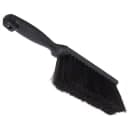 Carlisle 8" Counter/Bench Brush - Horsehair/Plastic, Gray/Black (3622503) thumbnail 4