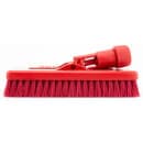 Carlisle 8" Swivel Scrub® Floor Brush Head Only w/ Red Poly Bristles (3638831EC05) thumbnail 2