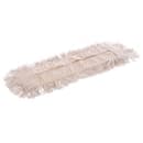 Carlisle 24" Flo-Pac® Dust Mop Head Only w/ Cut Ends, White (364752400) thumbnail 2