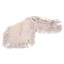 Carlisle 24" Flo-Pac® Dust Mop Head Only w/ Cut Ends, White (364752400) thumbnail 3