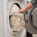 Carlisle 24" Flo-Pac® Dust Mop Head Only w/ Cut Ends, White (364752400) thumbnail 6