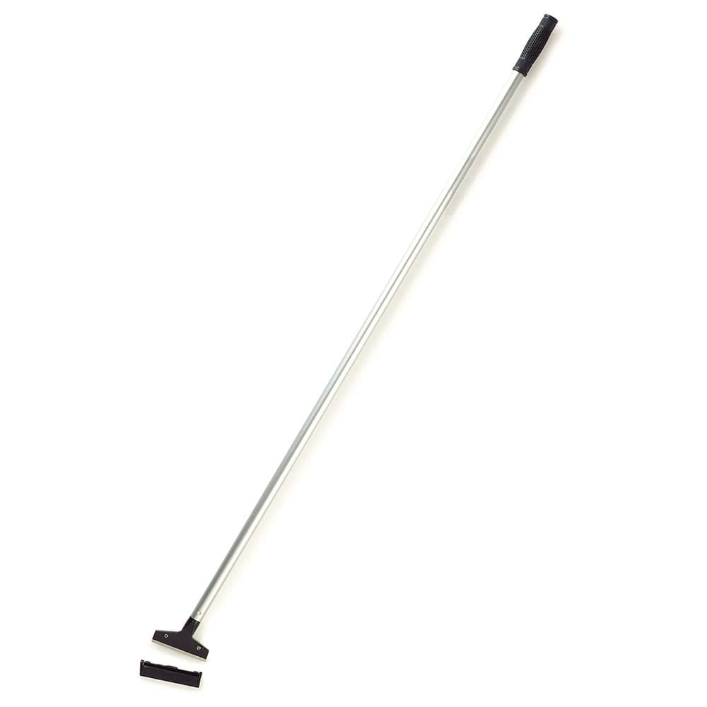 Carlisle 48" Window Scraper - 4" Dual Edge Blade, Metal Handle (36511900)